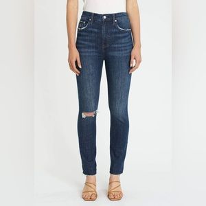 Pistola Revolve Cara Essex High Rise Skinny Denim Jeans